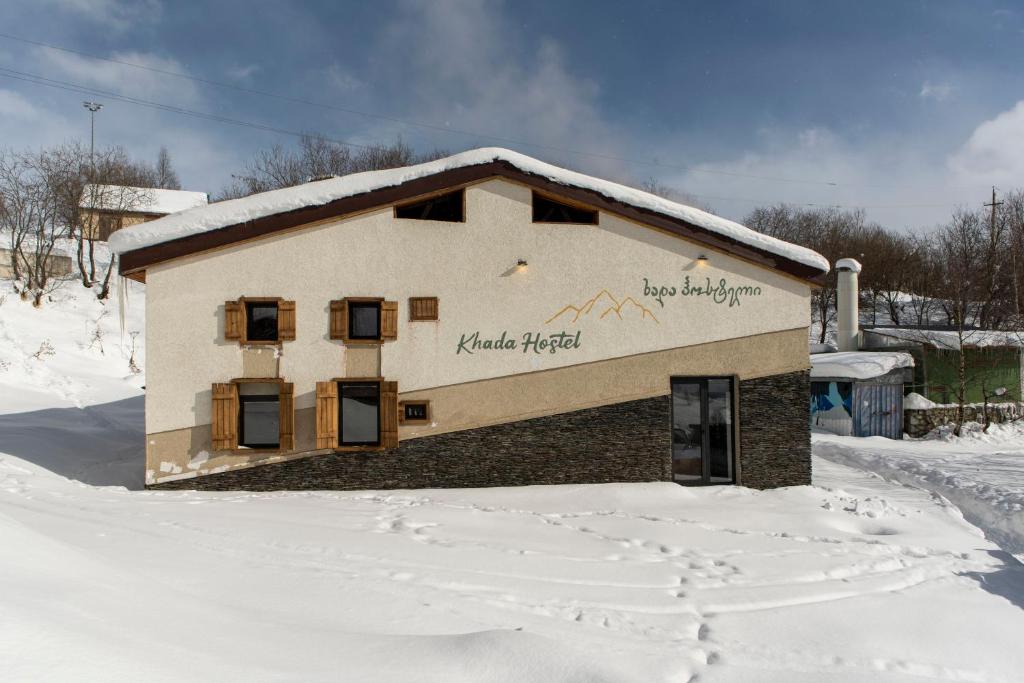 Khada Hostel v zimě