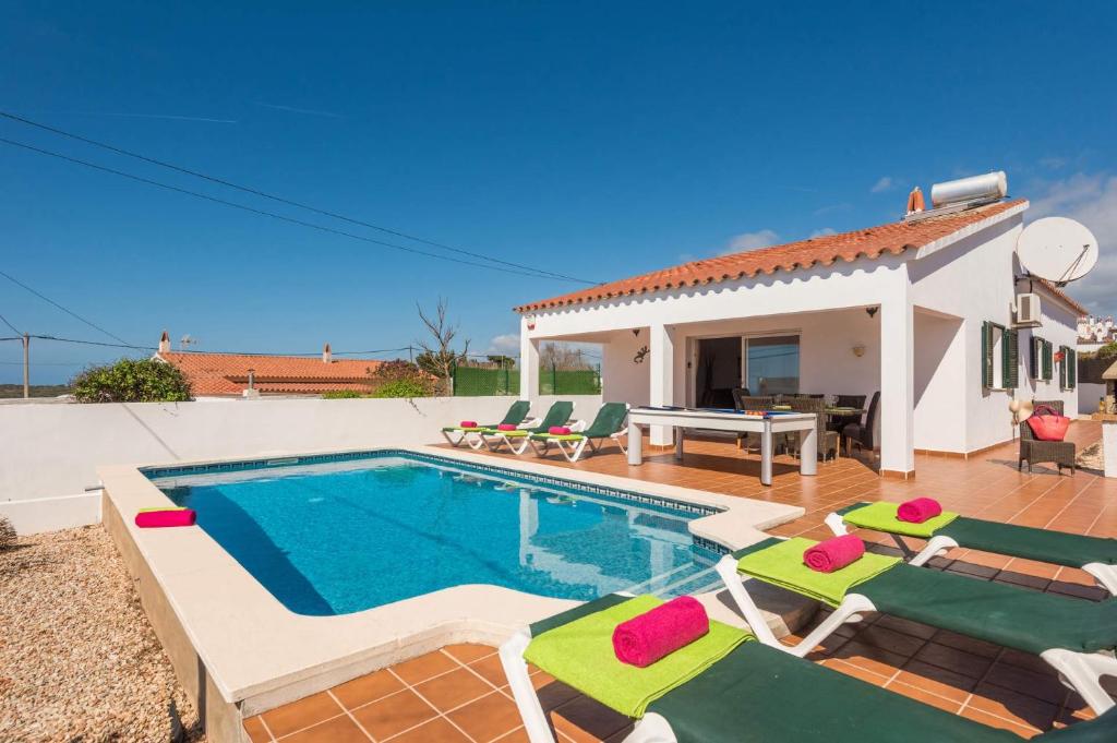 Fotografie z fotogalerie ubytování Villa Talser, Cala en Porter v destinaci Cala'n Porter