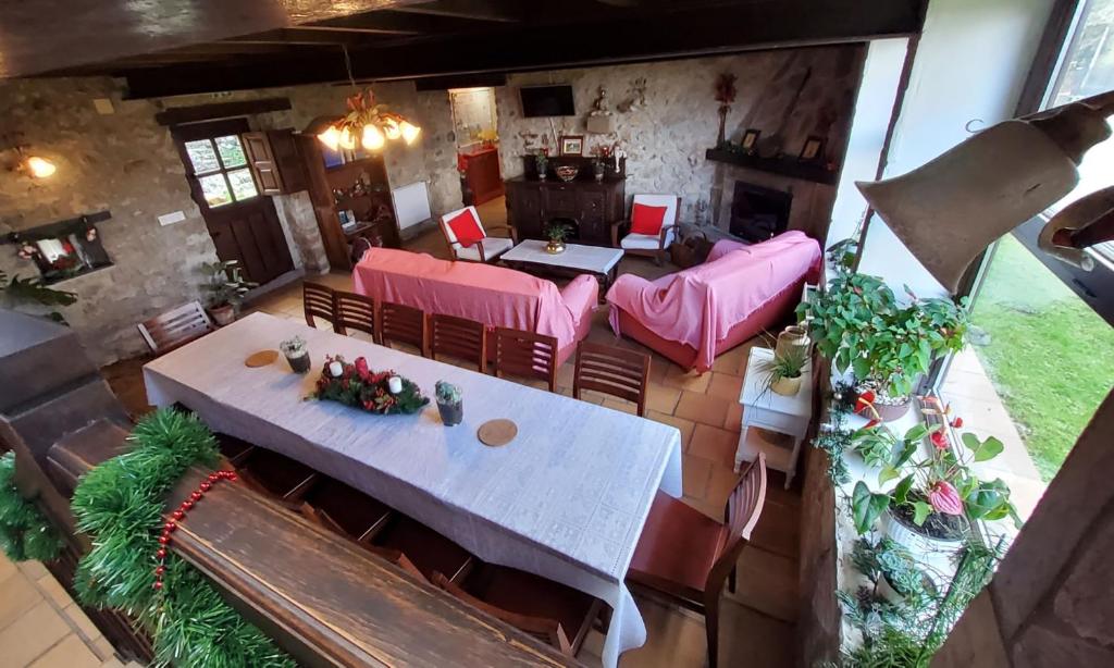 Posezení v ubytování Amaicha Casona