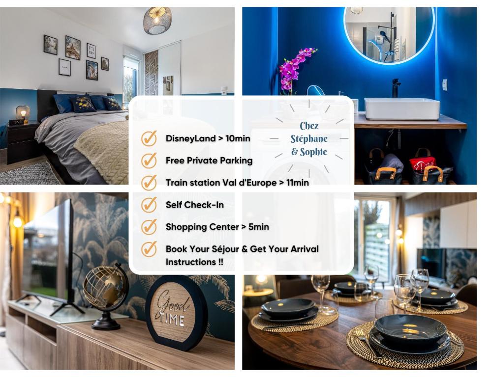 Chez Stéphane & Sophie - 10min DisneyLand, Free Parking, Big Garden - 1