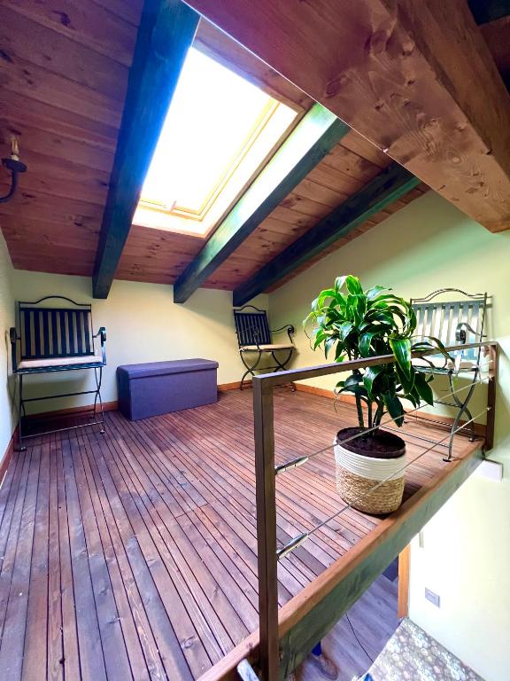 Balkón alebo terasa v ubytovaní Casa Rural Juan de Austria