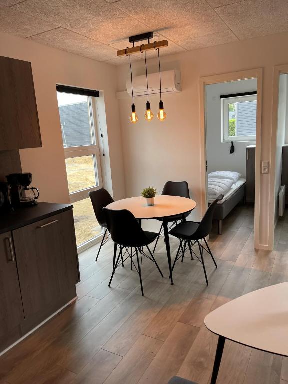 Postel nebo postele na pokoji v ubytování Esbjerg Camping
