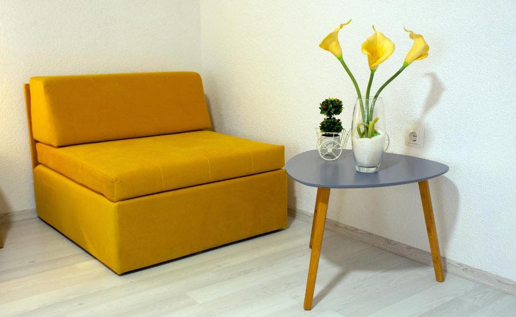 Posezení v ubytování Apartments Daris