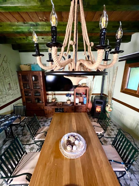 Posedenie v ubytovaní Casa Rural Juan de Austria