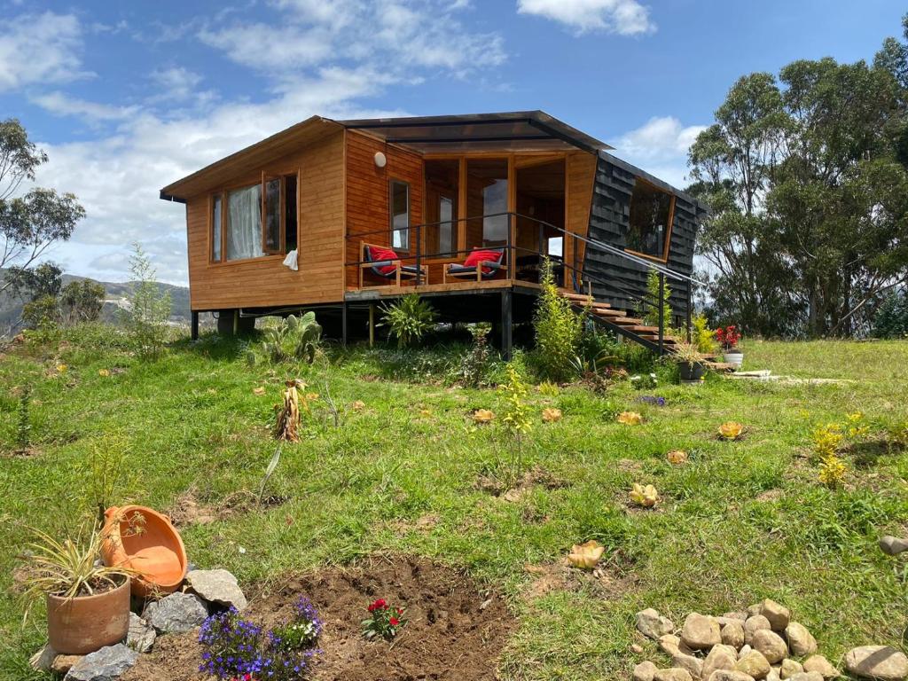 Zahrada ubytování Glamping Los Hayuelos