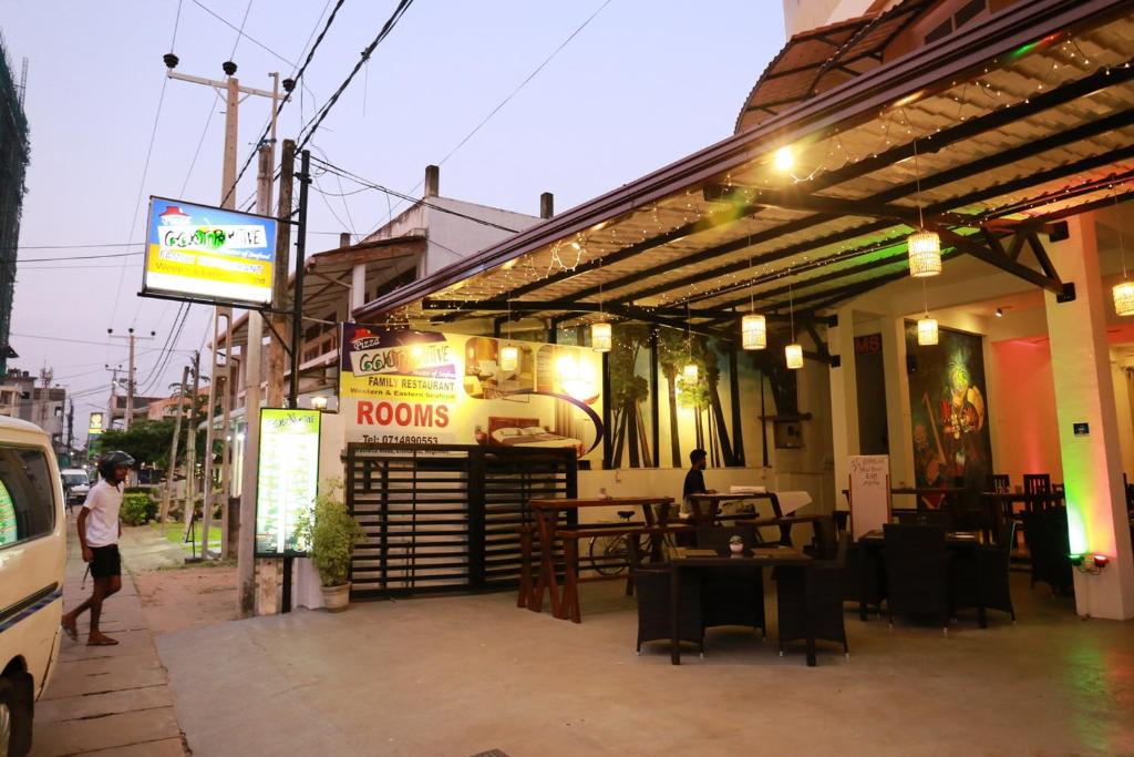 Restaurace v ubytování Coconut Primitive