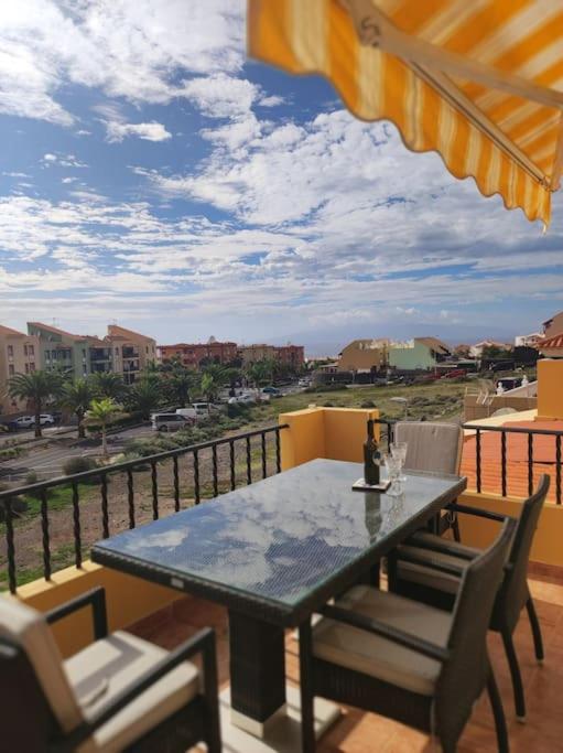 A balcony or terrace at Penthouse Sabina mit Jacuzzi
