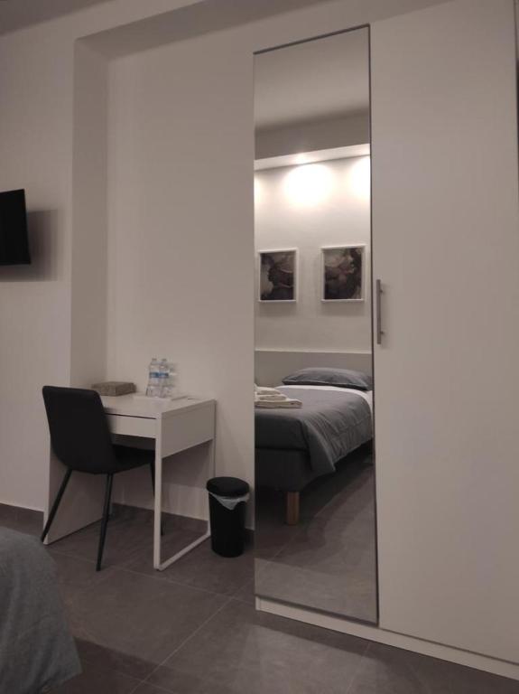 Postel nebo postele na pokoji v ubytování Residenza Via Verdi