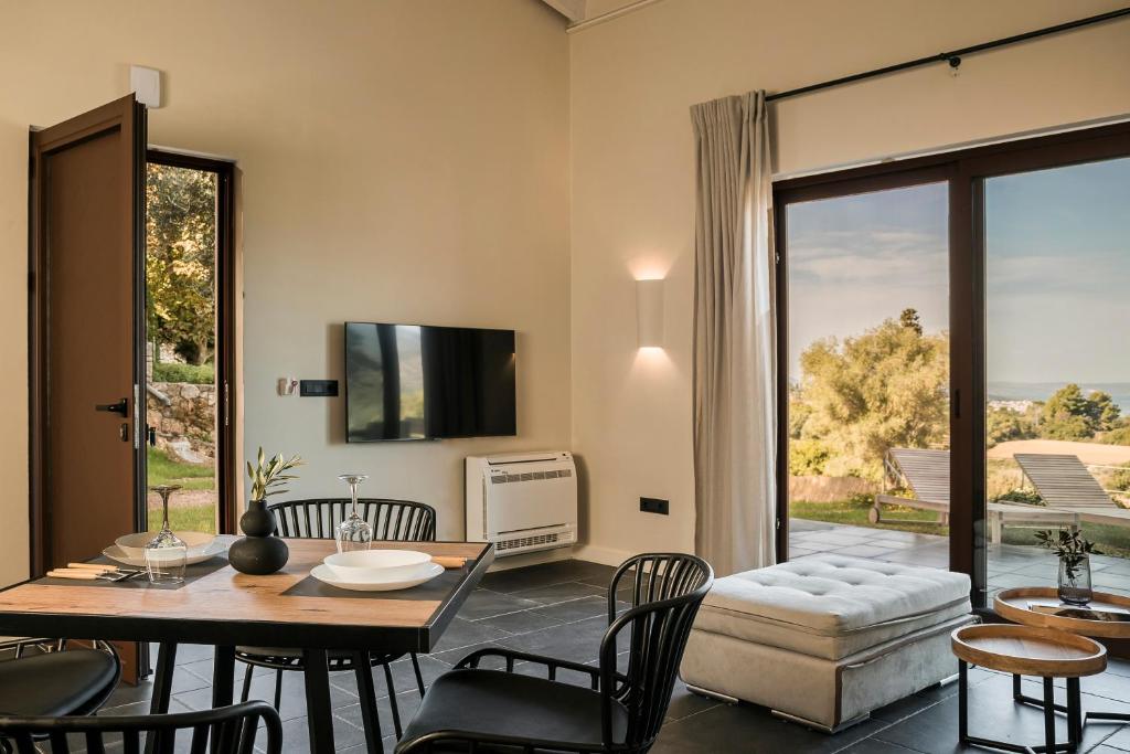 A television and/or entertainment centre at FRG Villas - Villa Cantare