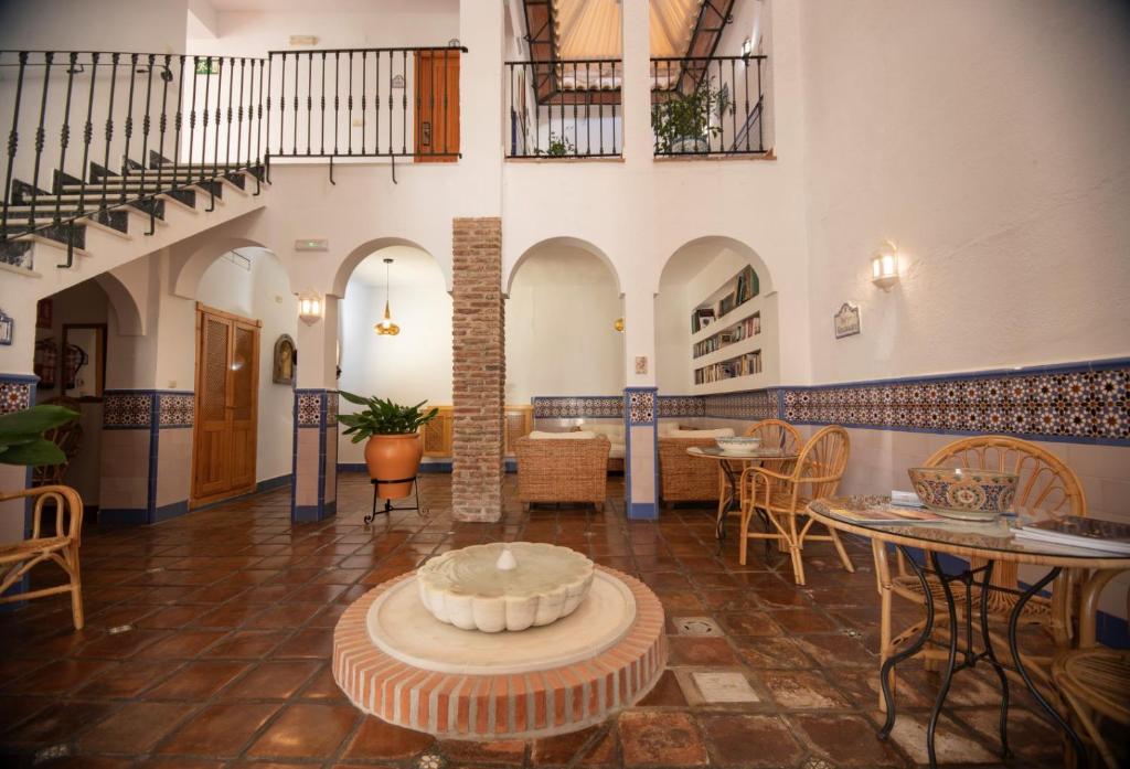 Posezení v ubytování Hostal San Juan