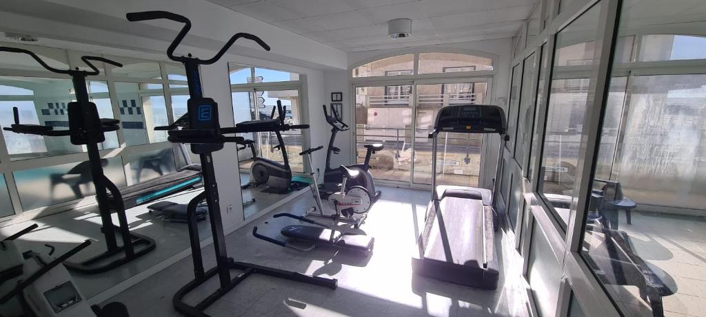 Fitness centrum a/nebo fitness zařízení v ubytování Vue & Détente