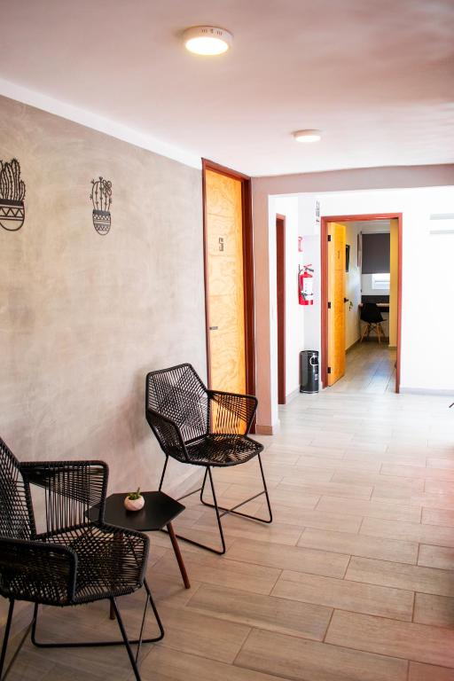 Posezení v ubytování Hotel Ciclovía & Terraza
