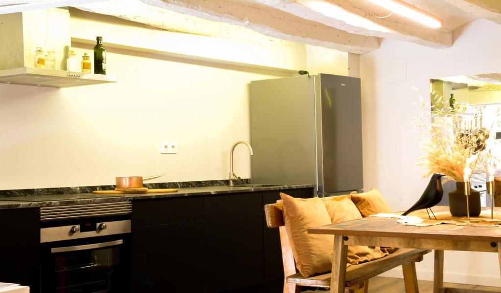 Kuchyňa alebo kuchynka v ubytovaní Clauhomes Casa Rural Deluxe