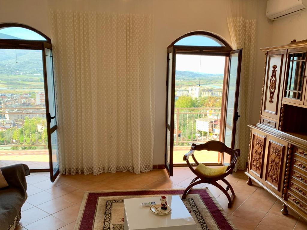 Posezení v ubytování Guesthouse Villa Rosa Berat