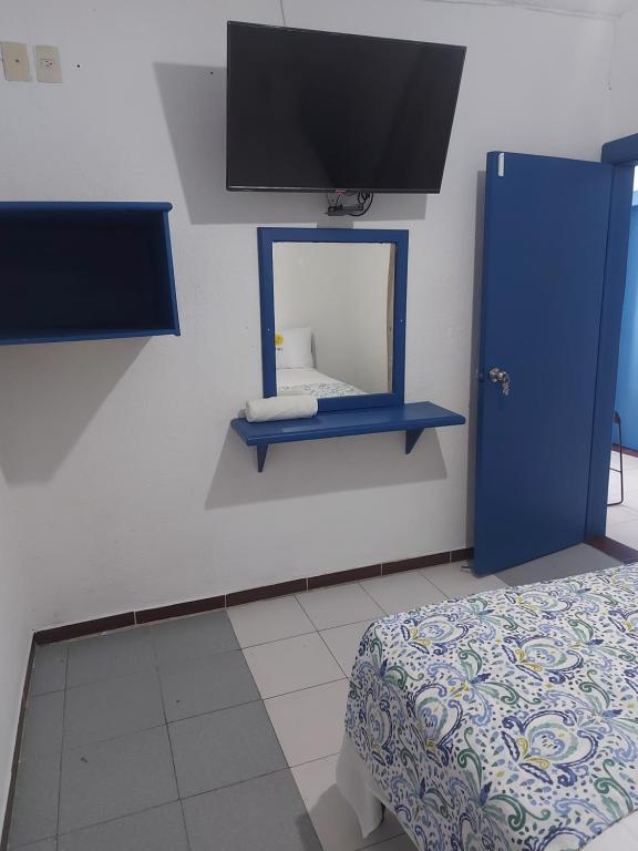 Postel nebo postele na pokoji v ubytování HOTEL INTI