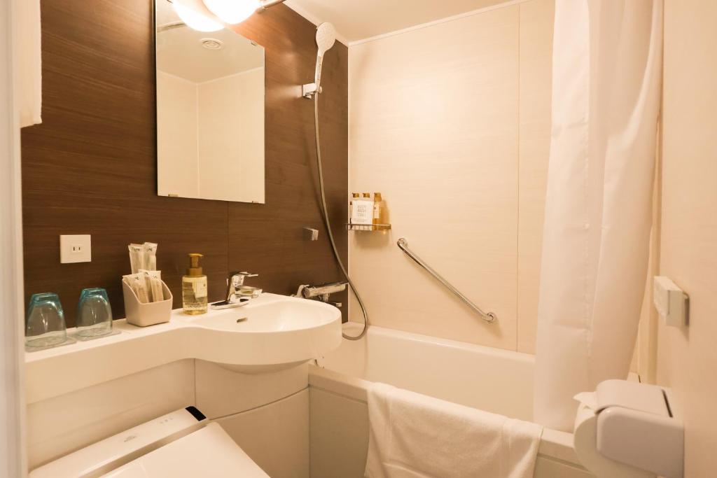 Koupelna v ubytování SK HOTEL Kobe Ekimae