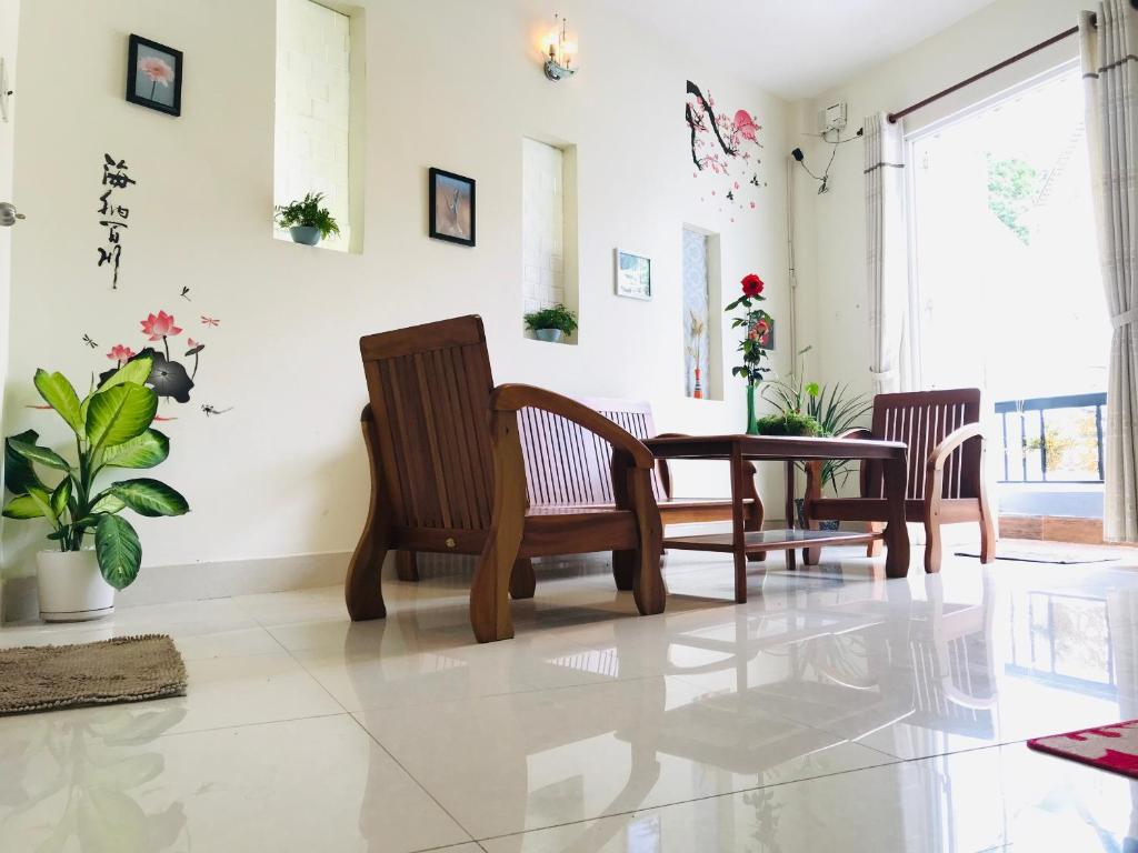 Posezení v ubytování NHỚ House V