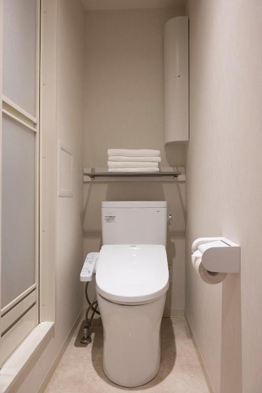 Koupelna v ubytování ELE Hotel Ginza East