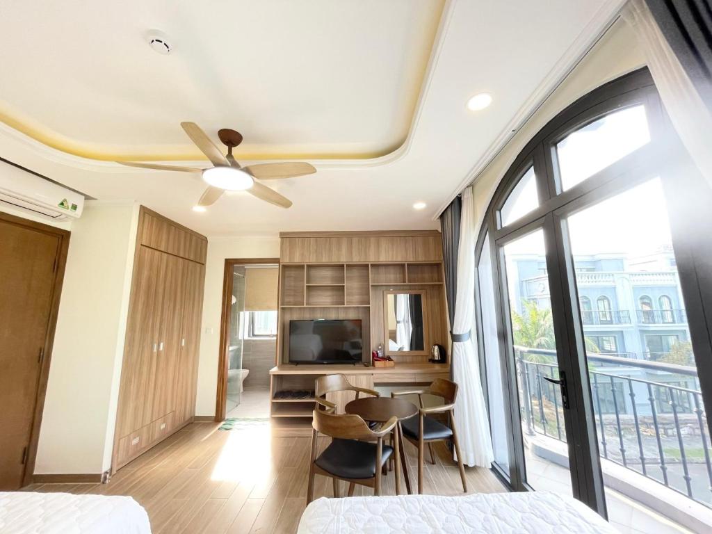TV a/nebo společenská místnost v ubytování Cam Hotel Phu Quoc