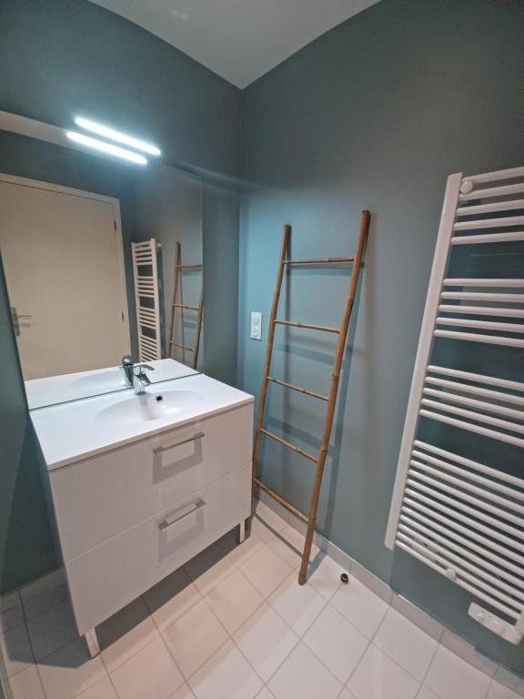 Kúpeľňa v ubytovaní Rêve de Loire gîte au calme au pied des châteaux de la Loire