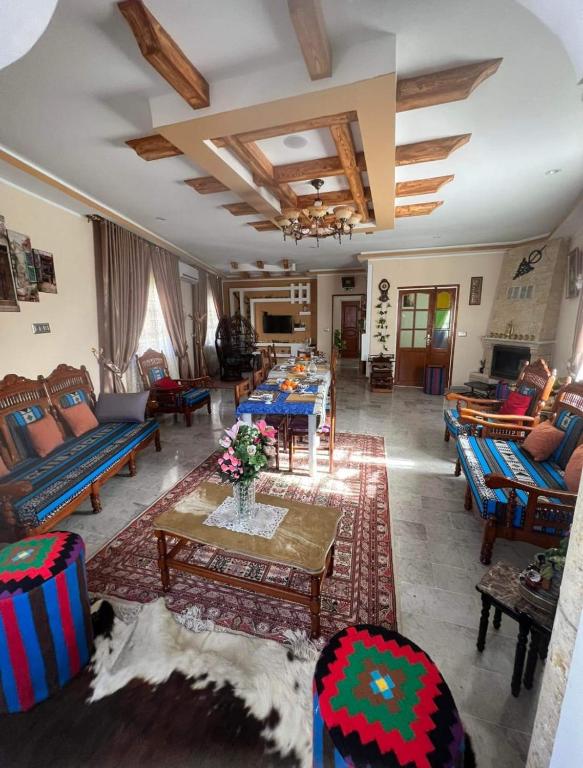 Posezení v ubytování Maison D'hôte Dar Saida