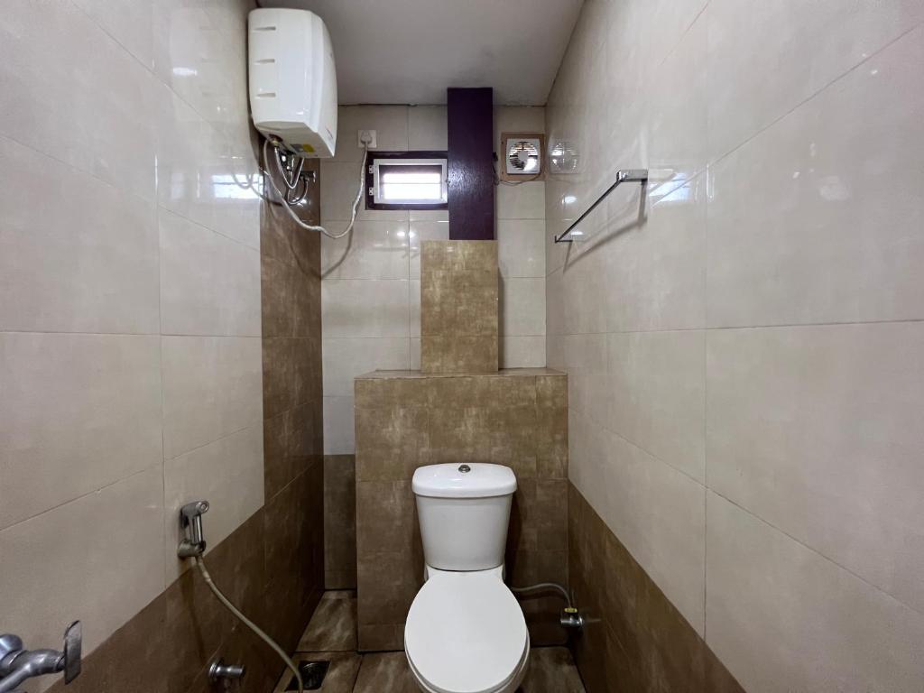 Koupelna v ubytování TCS SUITES