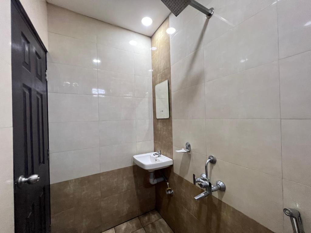 Koupelna v ubytování TCS SUITES