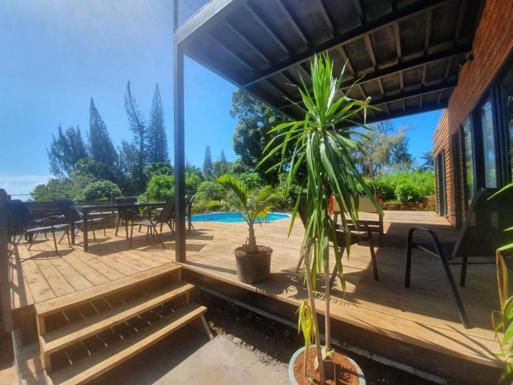 Villa Bounty with Private Pool and Panoramic Ocean Views - Bounty Lodge Tahiti - photo 7 - Tahiti, Polynésie