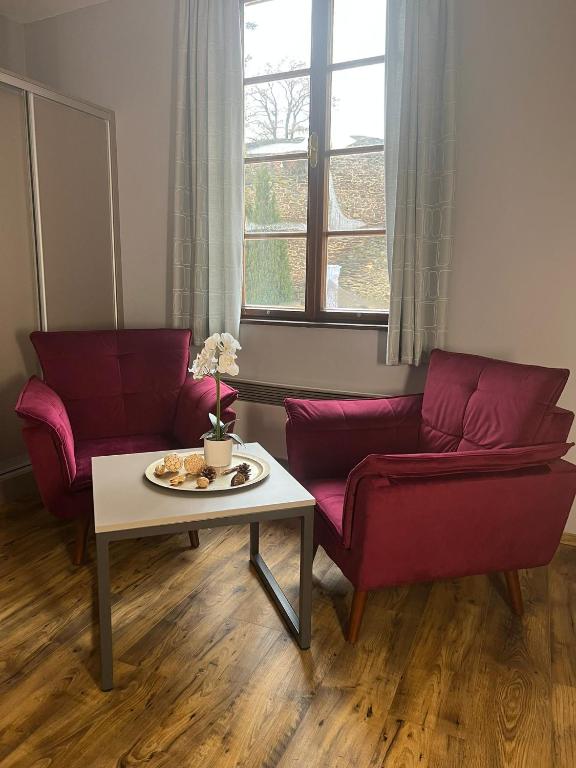 Posezení v ubytování Hotel Gurman