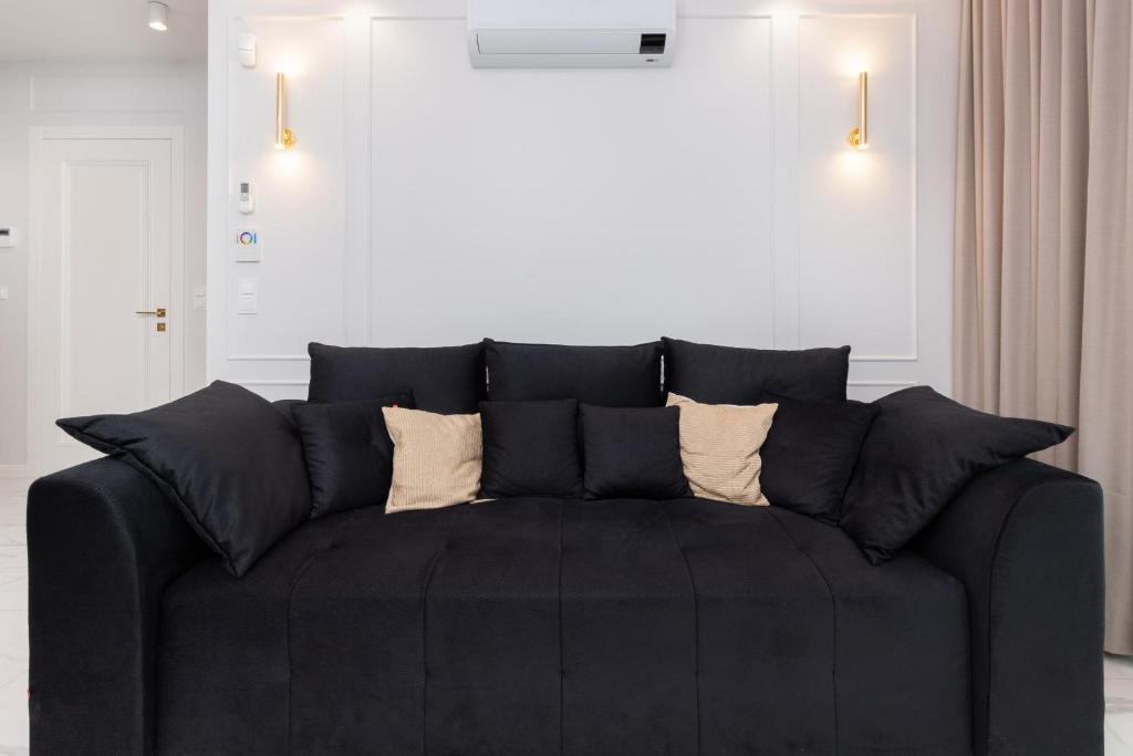 Posedenie v ubytovaní Plac Unii Apartment Gdynia Śródmieście by Renters Prestige