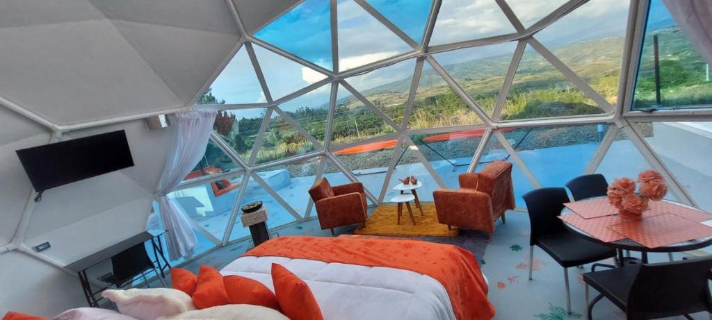 Monarca Azul Glamping - Deluxe Family Suite