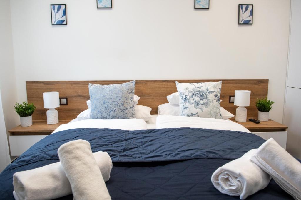 Posteľ alebo postele v izbe v ubytovaní Hotel Dolce Vita