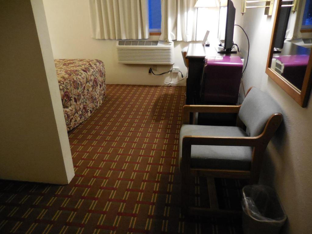 Posezení v ubytování Bellingham Lodge