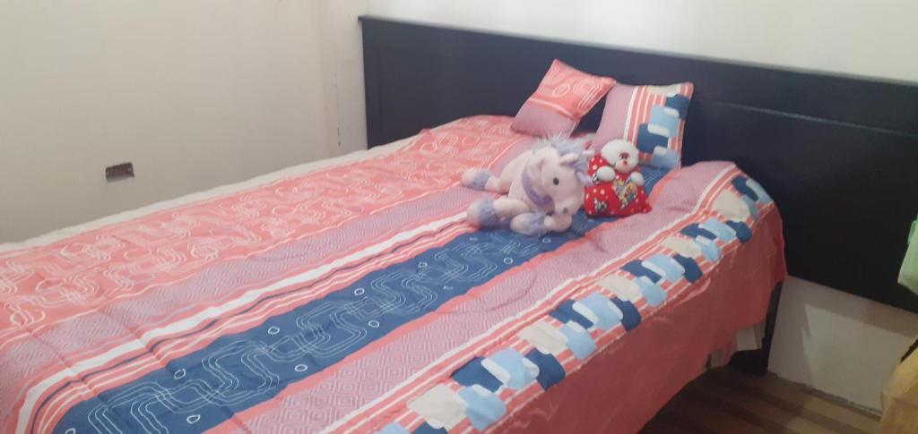 Łóżko lub łóżka w pokoju w obiekcie Casa campestre en un lugar encantador dentro de la naturaleza