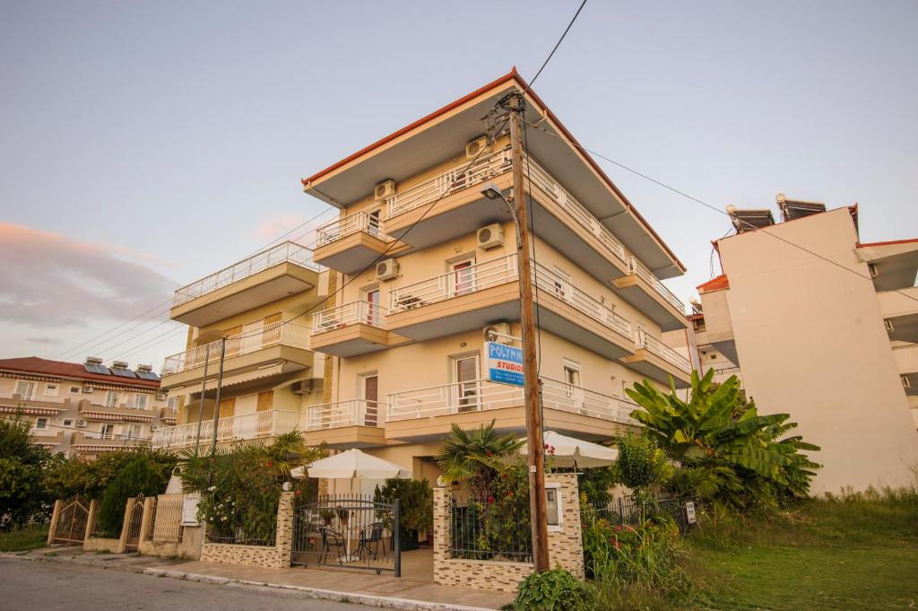 Budova, kde se apartmán nachází