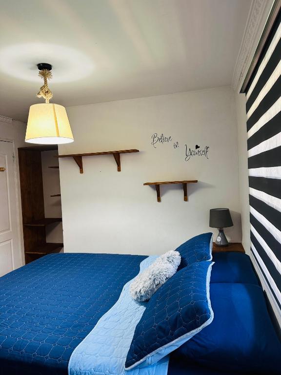 Postel nebo postele na pokoji v ubytování MAKTVB Costanera - Hostal Boutique