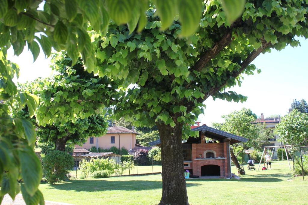 Zahrada ubytování B&B I due tigli