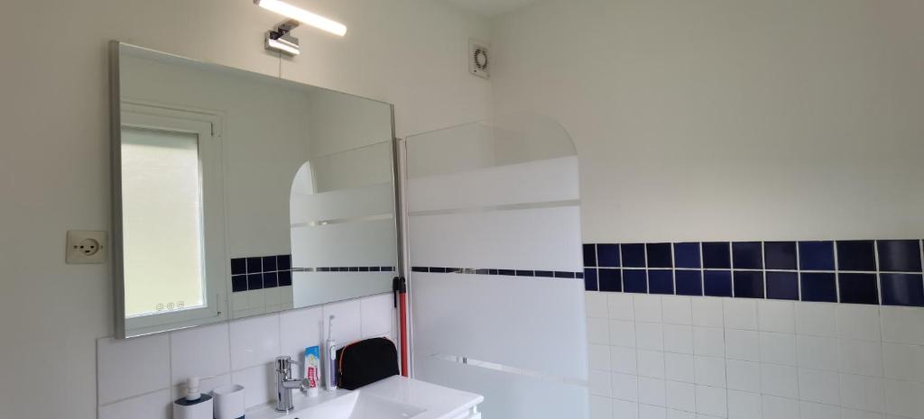 Kúpeľňa v ubytovaní Charmant T2 proche Château, Gare, UCO, Parking privé