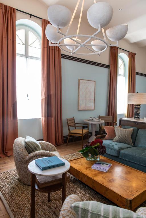 Posezení v ubytování Soho House Tel Aviv