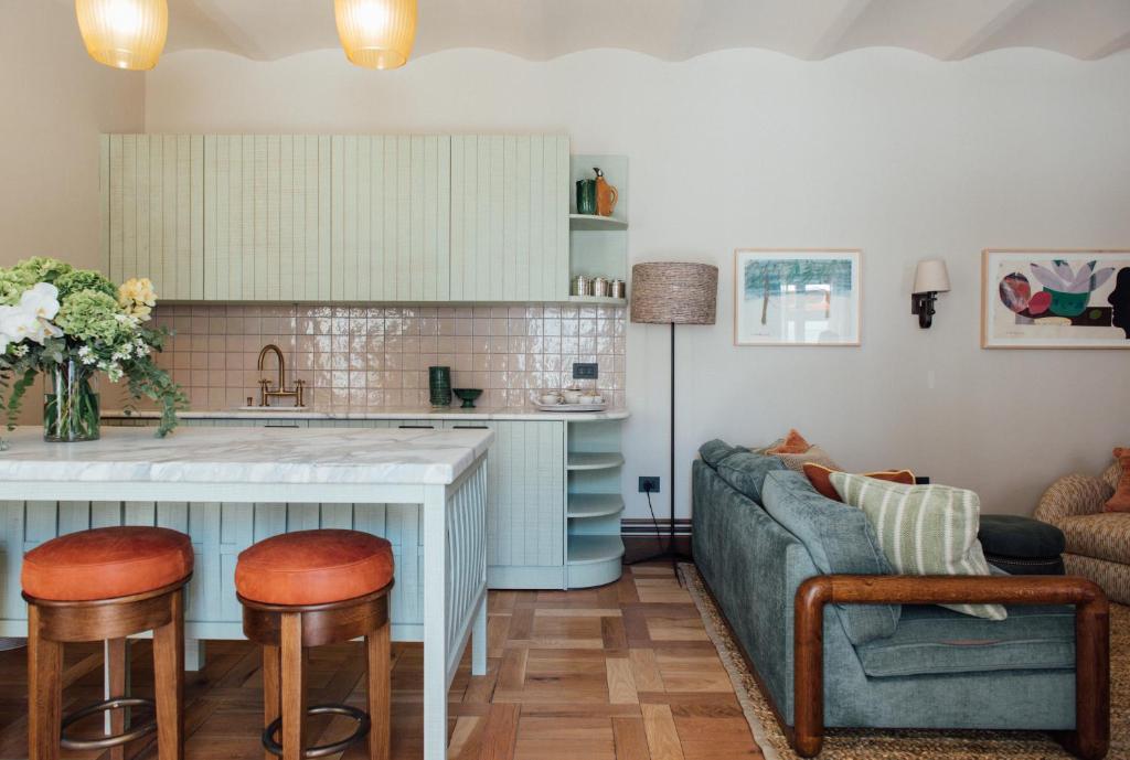 Kuchyň nebo kuchyňský kout v ubytování Soho House Tel Aviv