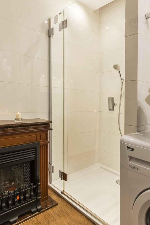 Kúpeľňa v ubytovaní Apartament De Lux Cicha Woda