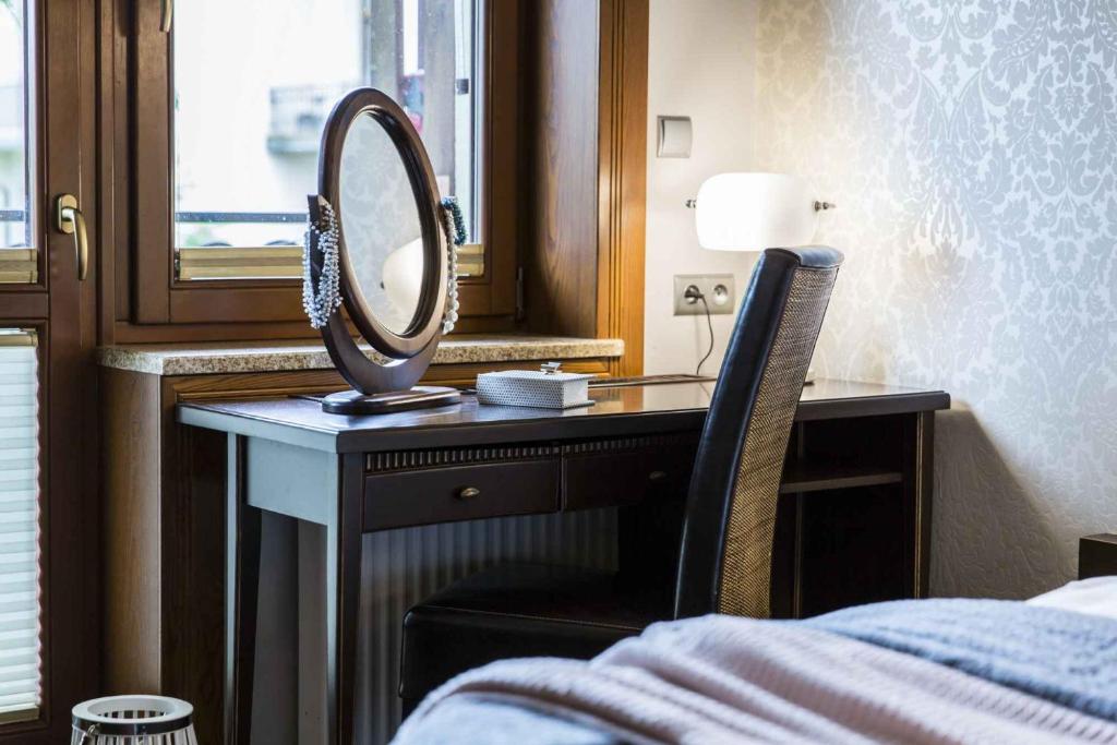 Posteľ alebo postele v izbe v ubytovaní Apartament De Lux Cicha Woda