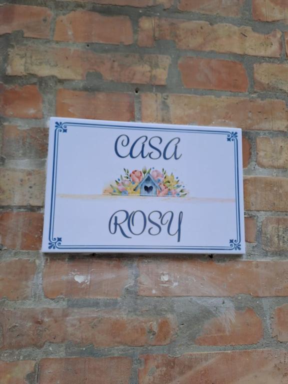 Certifikát, hodnocení, plakát nebo jiný dokument vystavený v ubytování Casa Rosy