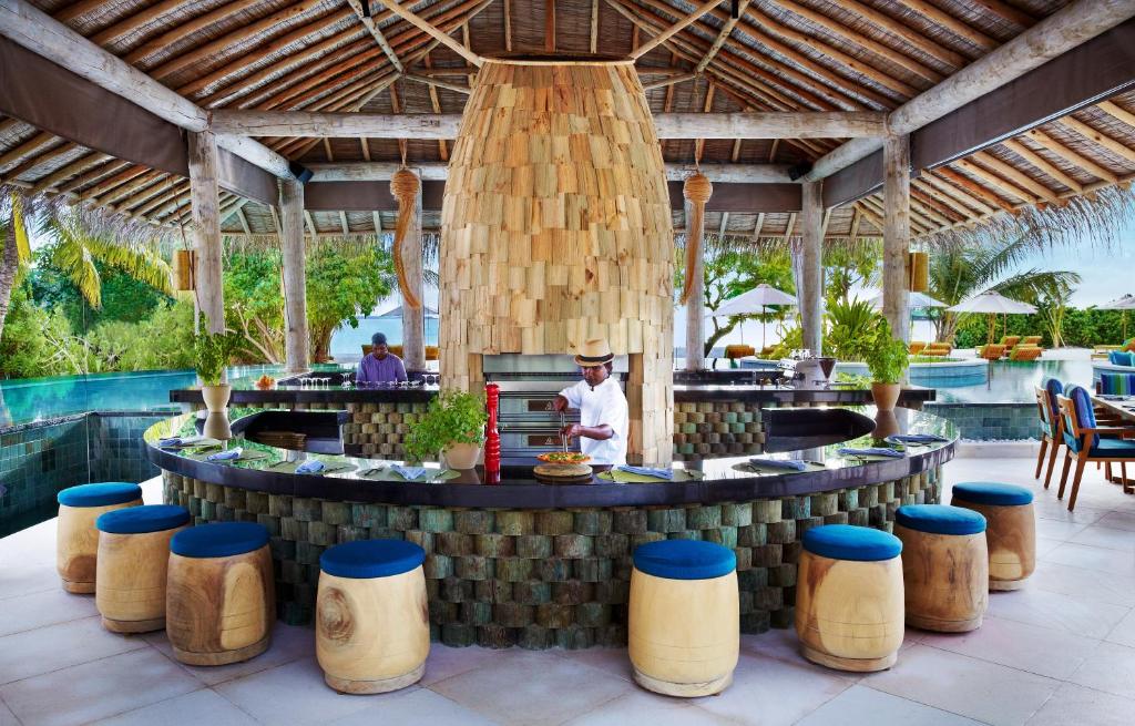 Zahrada ubytování Six Senses Laamu