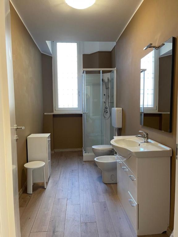 Koupelna v ubytování Downtown - Camere in Centro
