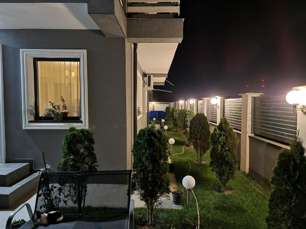 Zahrada ubytování Casa Izabela
