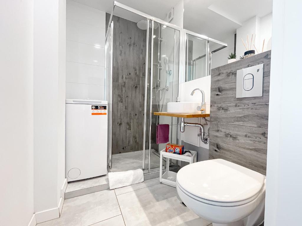 Kúpeľňa v ubytovaní COCO Apartments Jagiellońska 10