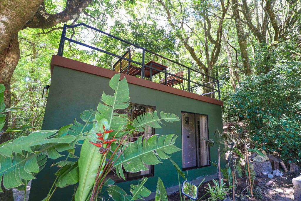 Zahrada ubytování La Casa de la Montaña