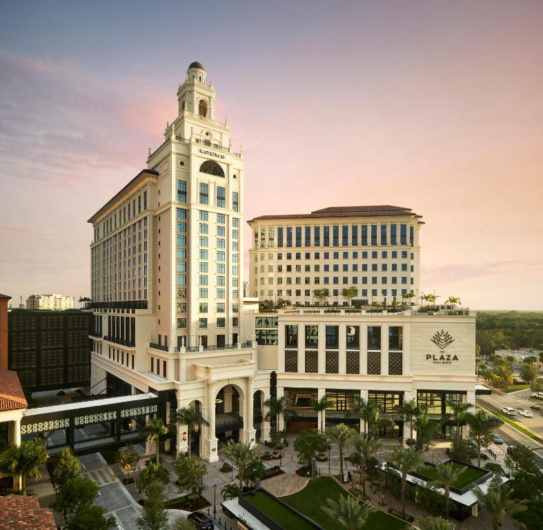 una representación del gran hotel y casino Mgm en Loews Coral Gables Hotel, en Miami