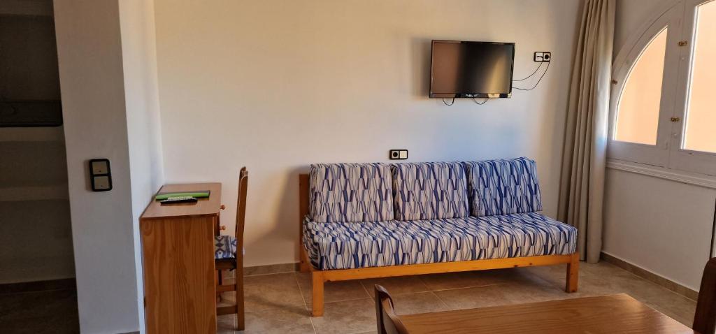 TV a/nebo společenská místnost v ubytování Villa Clementina